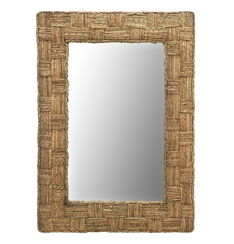 Bay Isle Home Miroir  murale en damier  Tuller et 